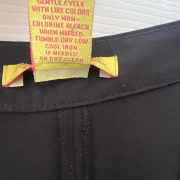 Catherine Malandrino Black Capri Flare Pant - Picture 5 of 7